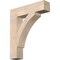 Ekena Millwork Thorton Block Smooth Bracket, Douglas Fir, 5 1/2"W x 26"D x 30"H BKT06X26X30THR05SDF - alternate 1